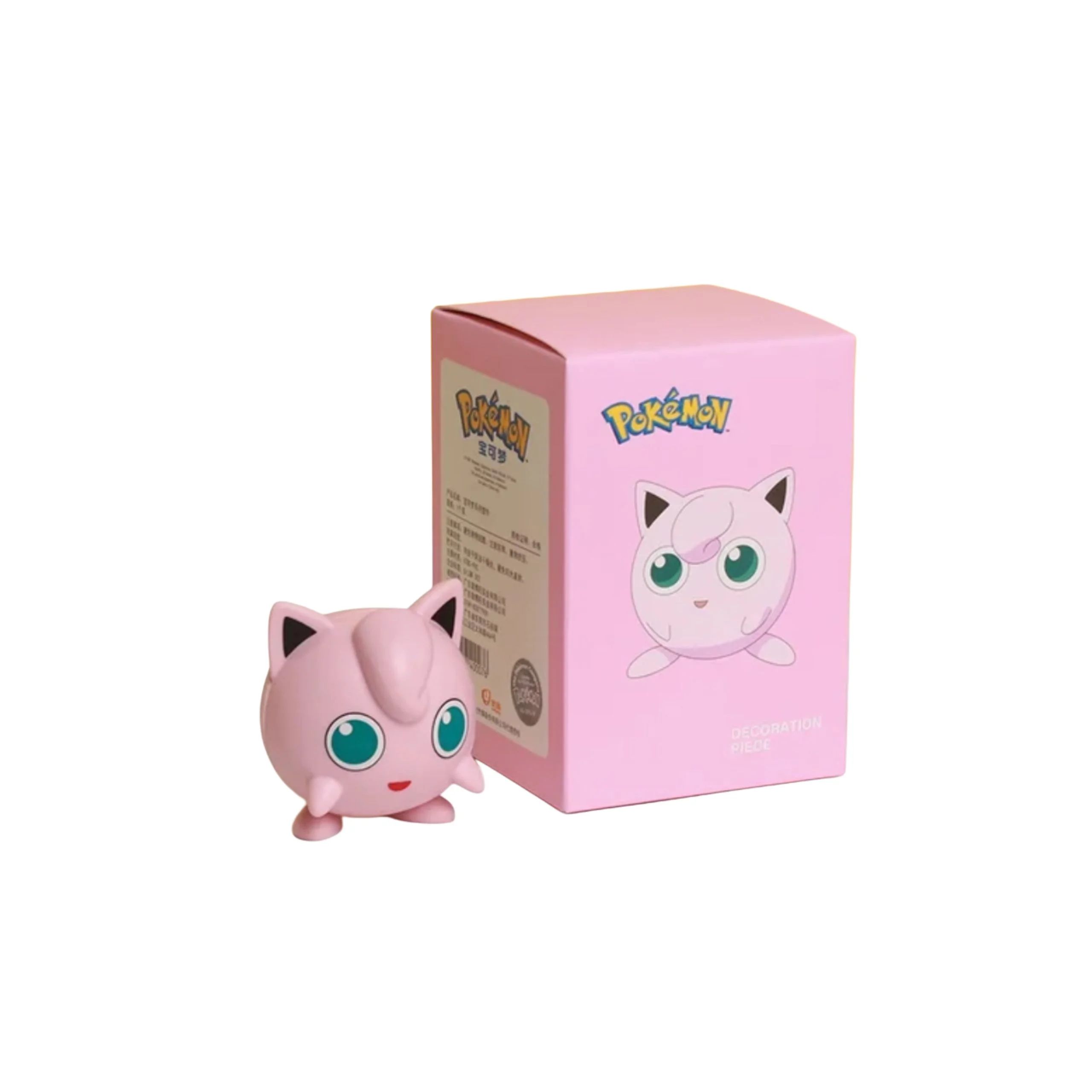 ФИГУРА POKEMON ORIGINAL JIGGLYPUFF РОЗОВЫЙ 6 СМ - 2