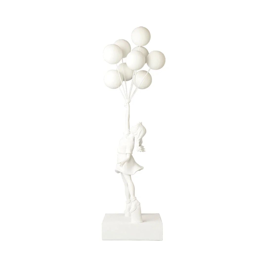 ФИГУРА MEDICOM TOY FLYING BALLOONS GIRL (GESSO VER.) 48 СМ