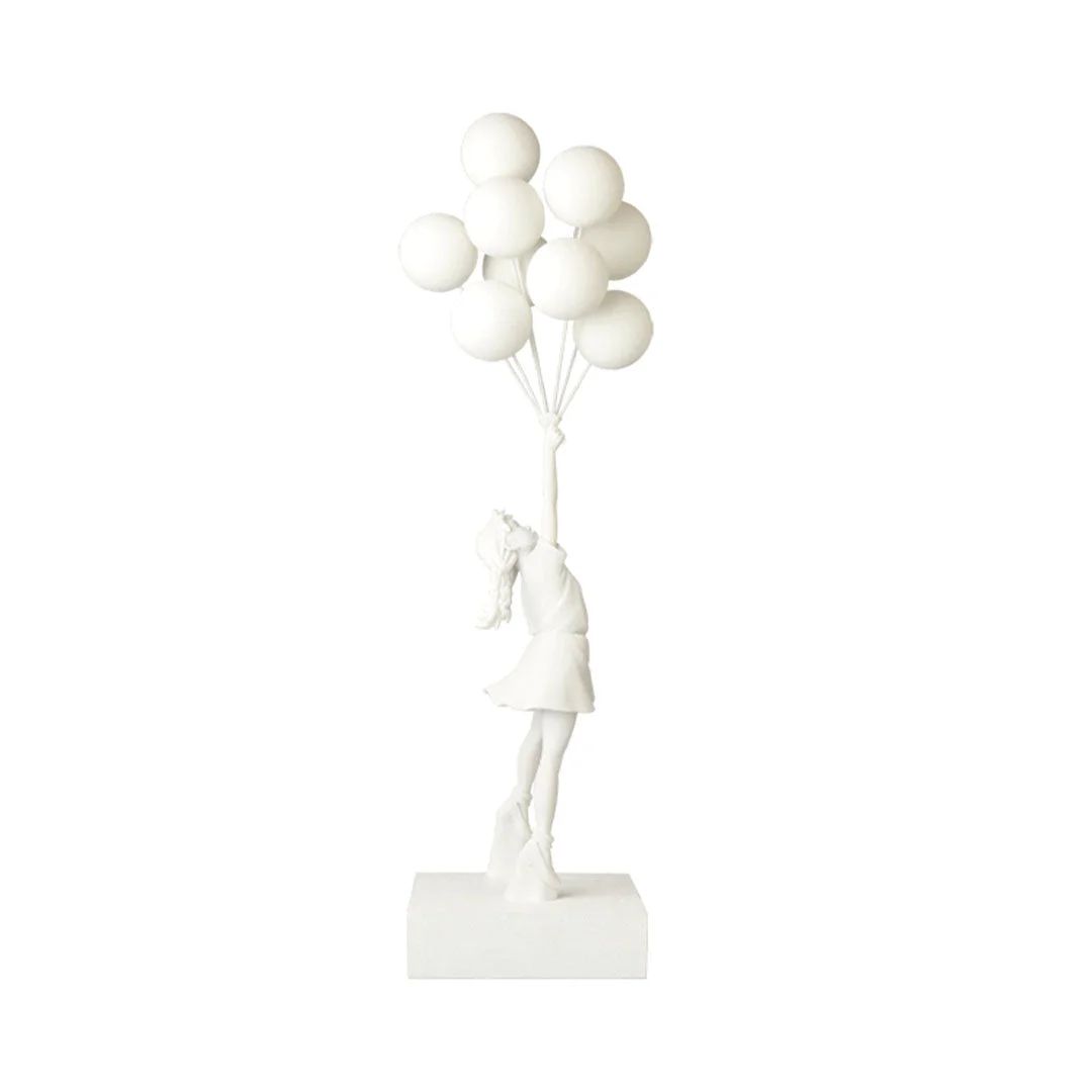 ФИГУРА MEDICOM TOY FLYING BALLOONS GIRL (GESSO VER.) 48 СМ