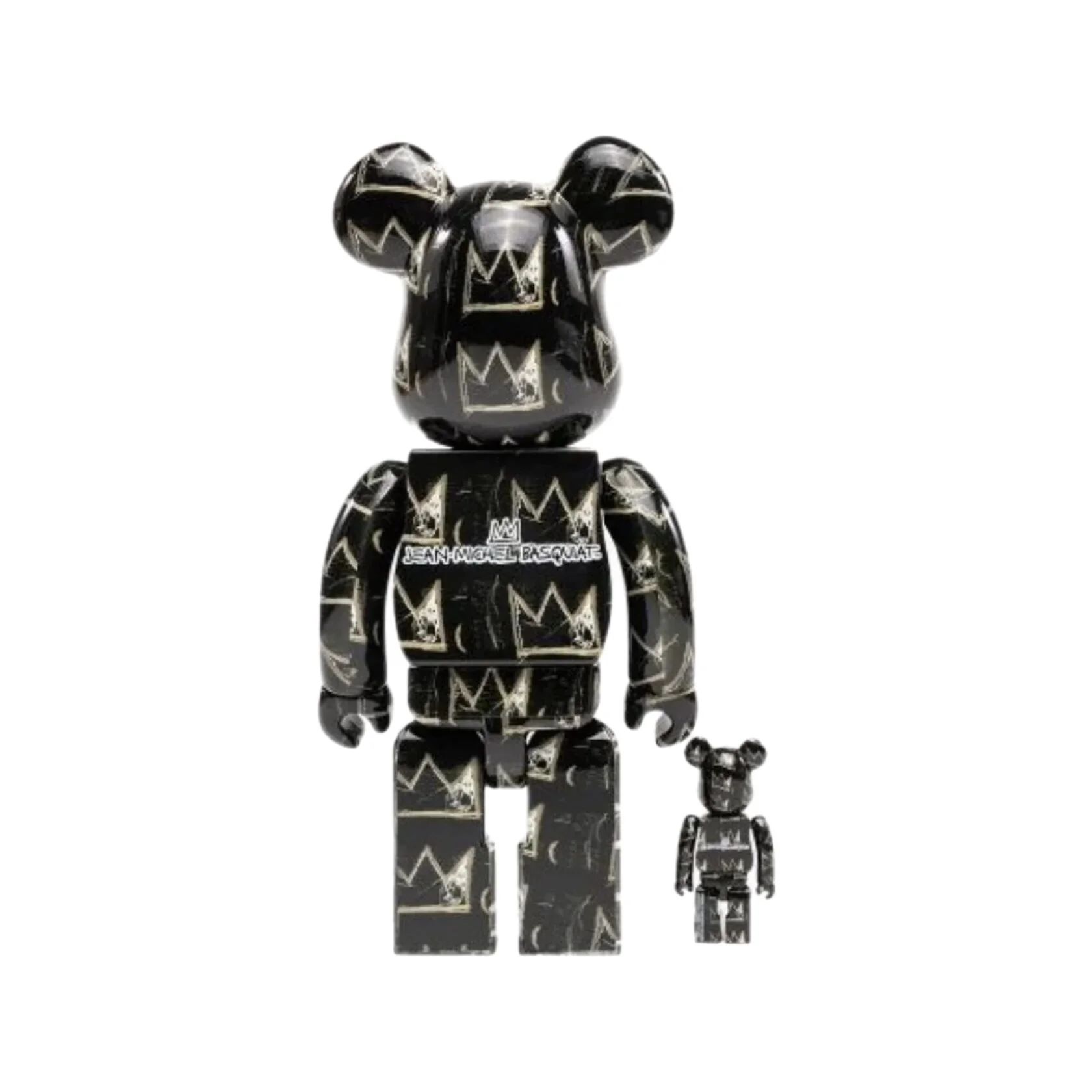 ФИГУРА MEDICOM TOY BEARBRICK JEAN-MICHEL BASQUIAT #8 100% & 400% 7 CM & 28 CM