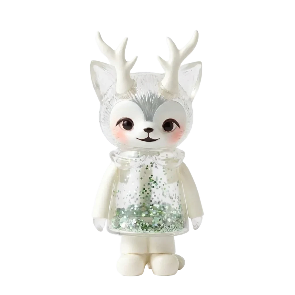 ФИГУРА MORRIS THE CAT WITH ANTLERS SOFUBI (GLASS BALLS EDITION) 13 СМ