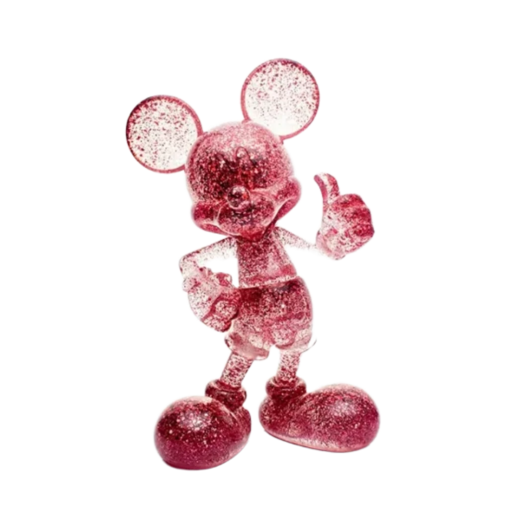 TRIBUTE MICKEY TRANSPARENT RED SEQUINS