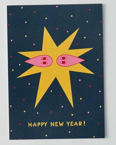 ОТКРЫТКА ДЖУЛЬЕТТ HAPPY NEW YEAR 10