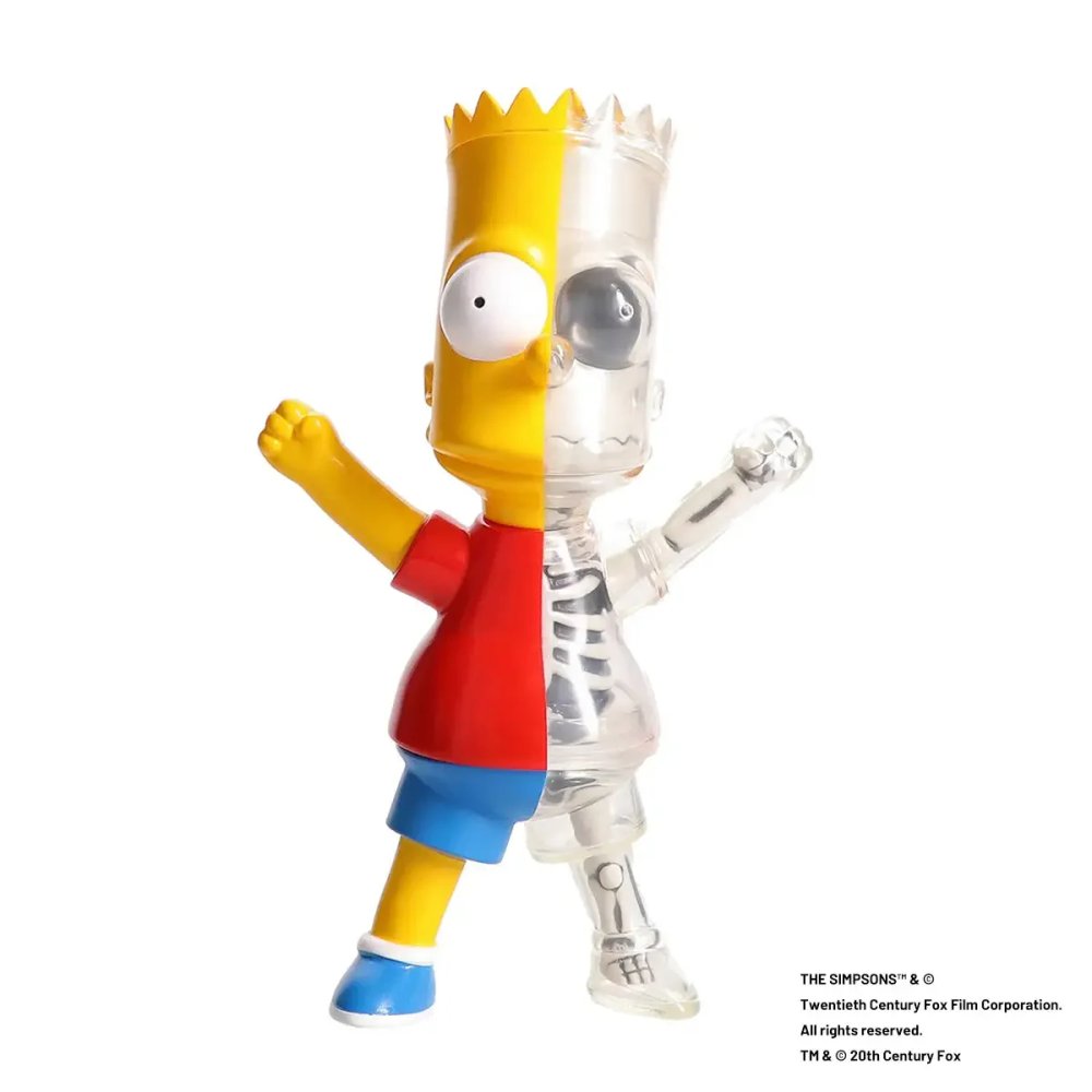 ФИГУРА ATMOS JAPAN X SECRET BASE BART SIMPSON X-RAY 19 CM