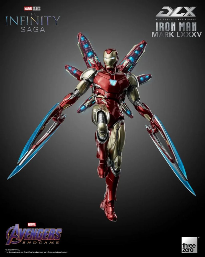 ФИГУРА THREEZERO MARVEL INFINITY SAGA DLX IRON MAN MARK 85 ACTION FIGURE 17 СМ