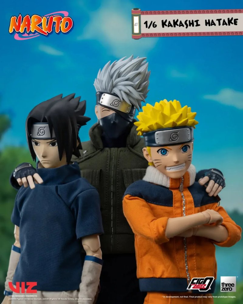 ФИГУРА THREEZERO NARUTO - KAKASHI HATAKE 1/6 SCALE ACTION FIGURE 31 СМ