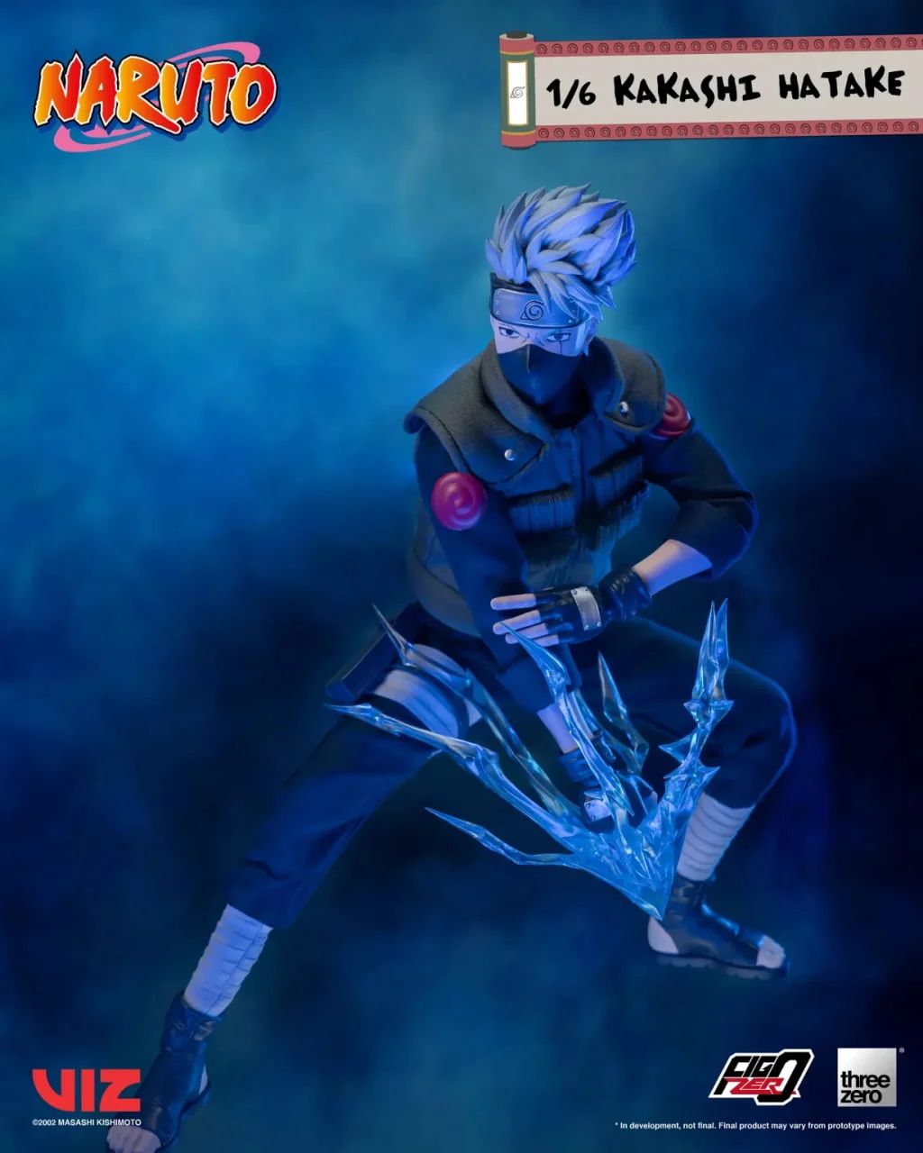ФИГУРА THREEZERO NARUTO - KAKASHI HATAKE 1/6 SCALE ACTION FIGURE 31 СМ