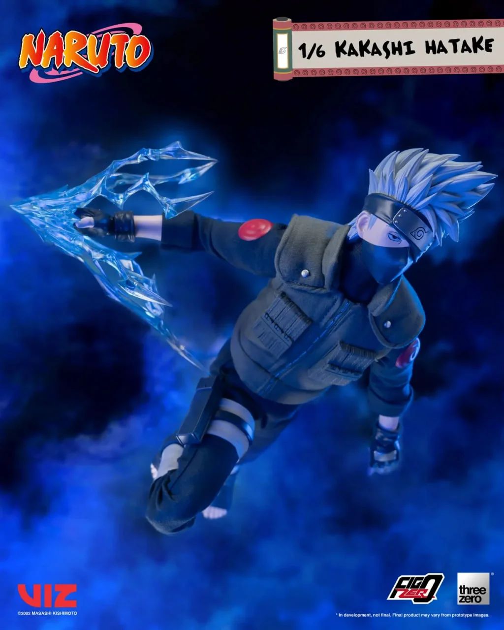 ФИГУРА THREEZERO NARUTO - KAKASHI HATAKE 1/6 SCALE ACTION FIGURE 31 СМ