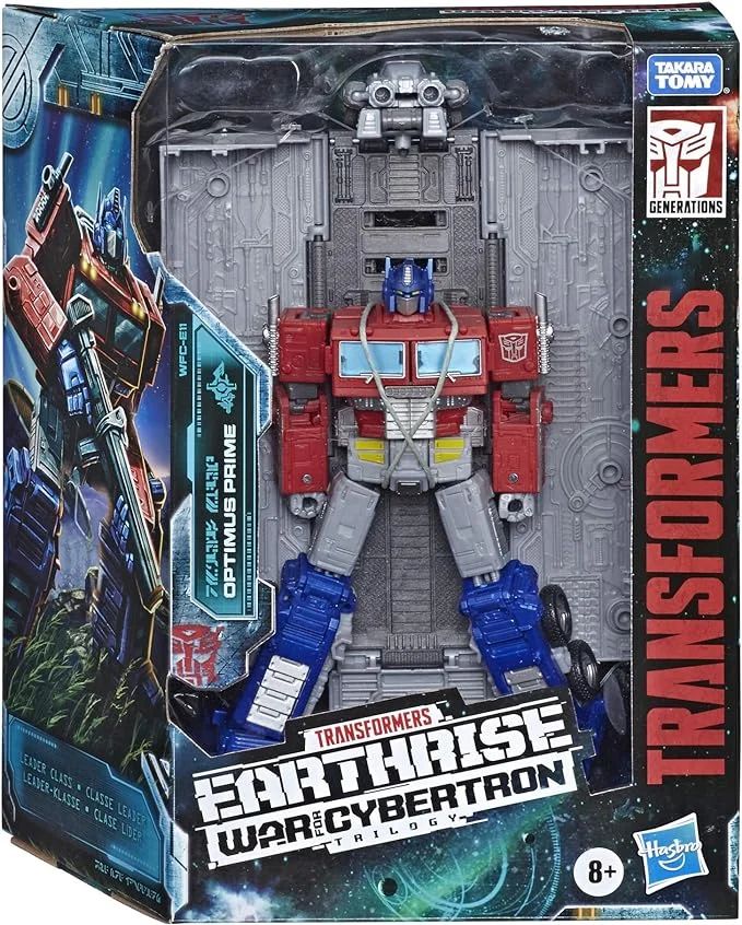 ФИГУРА TAKARA TOMY TRANSFORMERS EARTHRISE WAR FROM CYBERTRON TRILOGY - OPTIMUS PRIME 18 СМ - 4