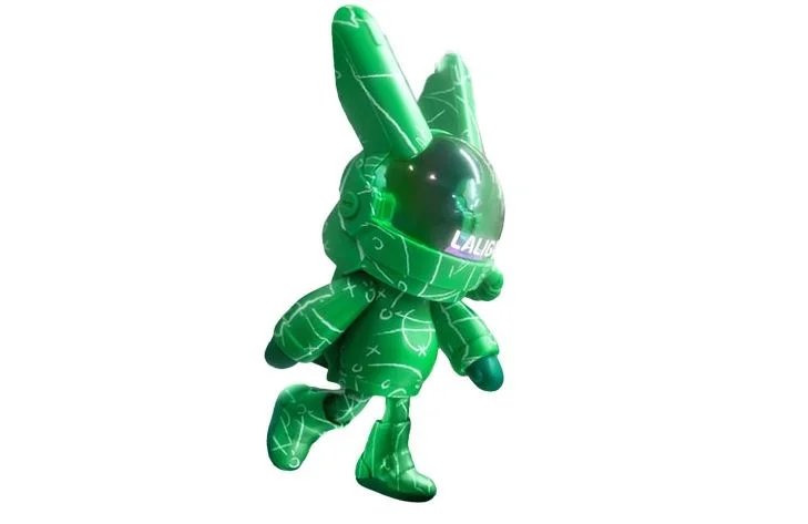 ФИГУРА ROBBIART ROBBI X LALIGA NEW GREEN 1000% 70 CM