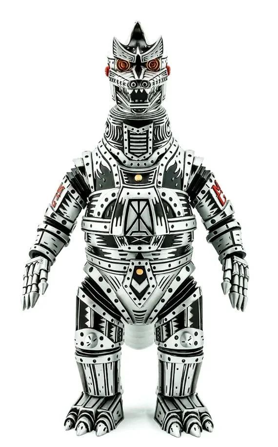 ФИГУРА ATTACK PETER MONDO MECHAGODZILLA SILVER VARIANT LIMITED EDITION 25 СМ - 3
