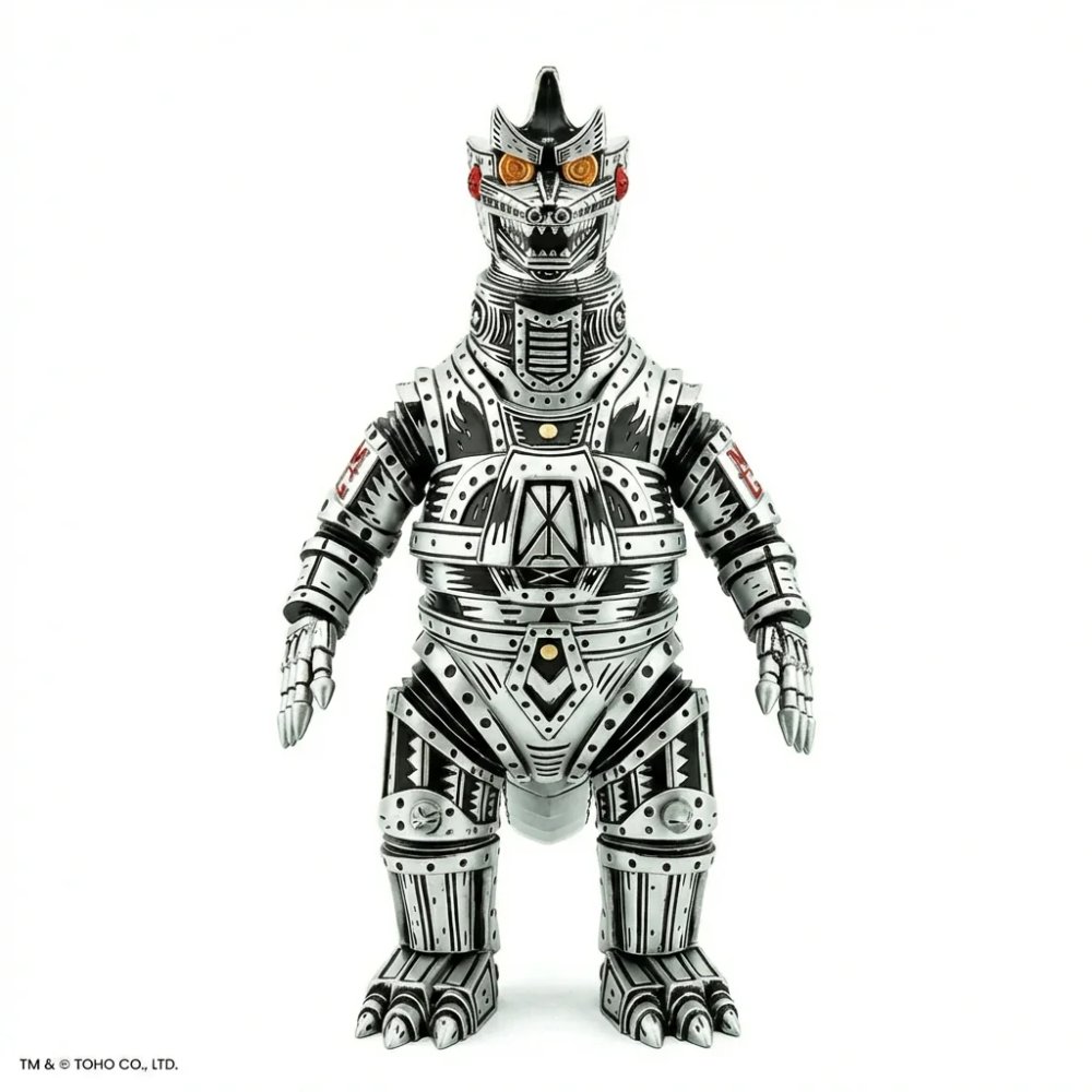 ФИГУРА ATTACK PETER MONDO MECHAGODZILLA SILVER VARIANT LIMITED EDITION 25 СМ