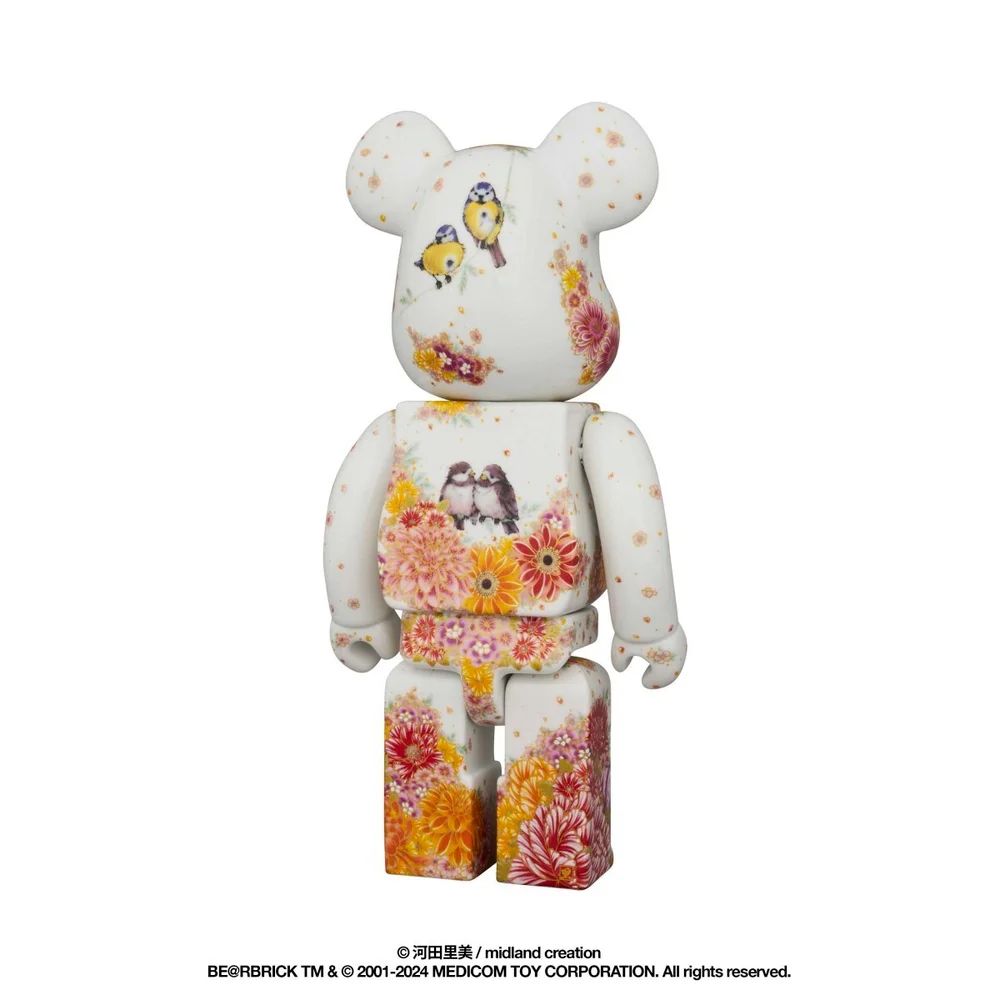 ФИГУРА MEDICOM TOY BEARBRICK KUTANI TAKUMI DYED ARABESQUE MIDLAND CREATION 400% 28 CM