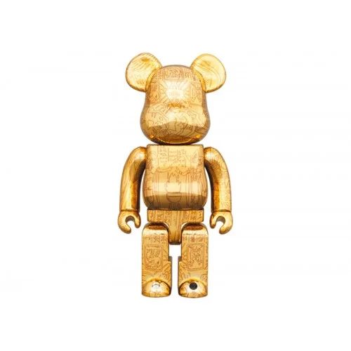 ФИГУРА MEDICOM TOY BEARBRICK X YU-GI-OH! DUEL MONSTERS MILLENNIUM PUZZLE 400% 28 CM