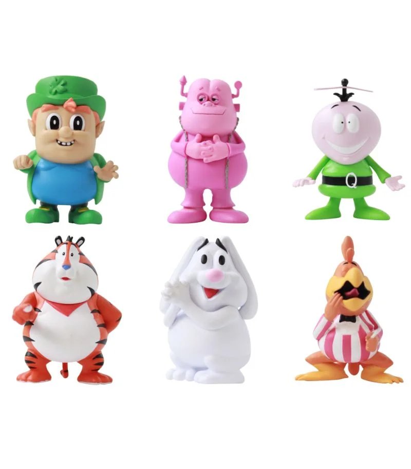 ФИГУРА RON ENGLISH CEREAL KILLERS SEX PACK 12 СМ НАБОР 6 ШТ