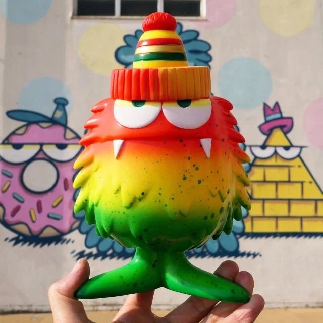 ФИГУРА BLACKBOOK TOYS X KEVIN LYONS BUFFALO SOLDIER SOFUBI 28 СМ