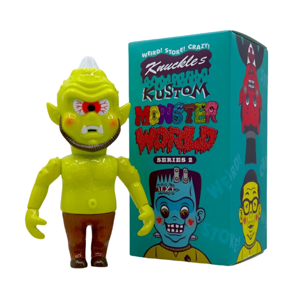 ФИГУРА HEADLOCK KNUCKLES KUSTOM MONSTER WORLD BLIND BOX SERIES 2 14 СМ