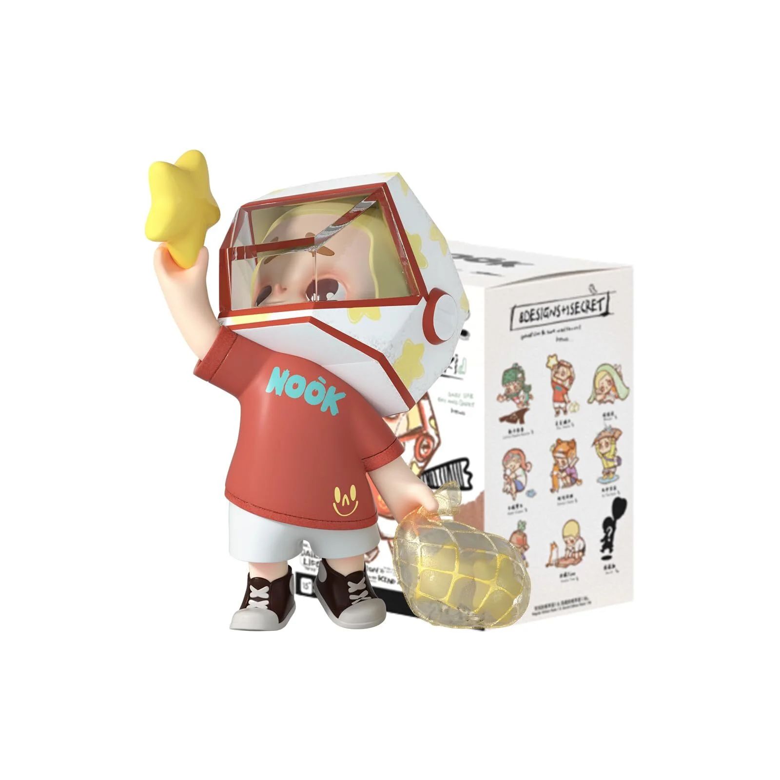 ФИГУРА 52TOYS NOOK-THE KID Блайндбокс 9 СМ