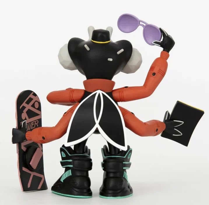 ФИГУРА JOE LEDBETTER MARTY MCFLY LAVA VERSION 13 СМ