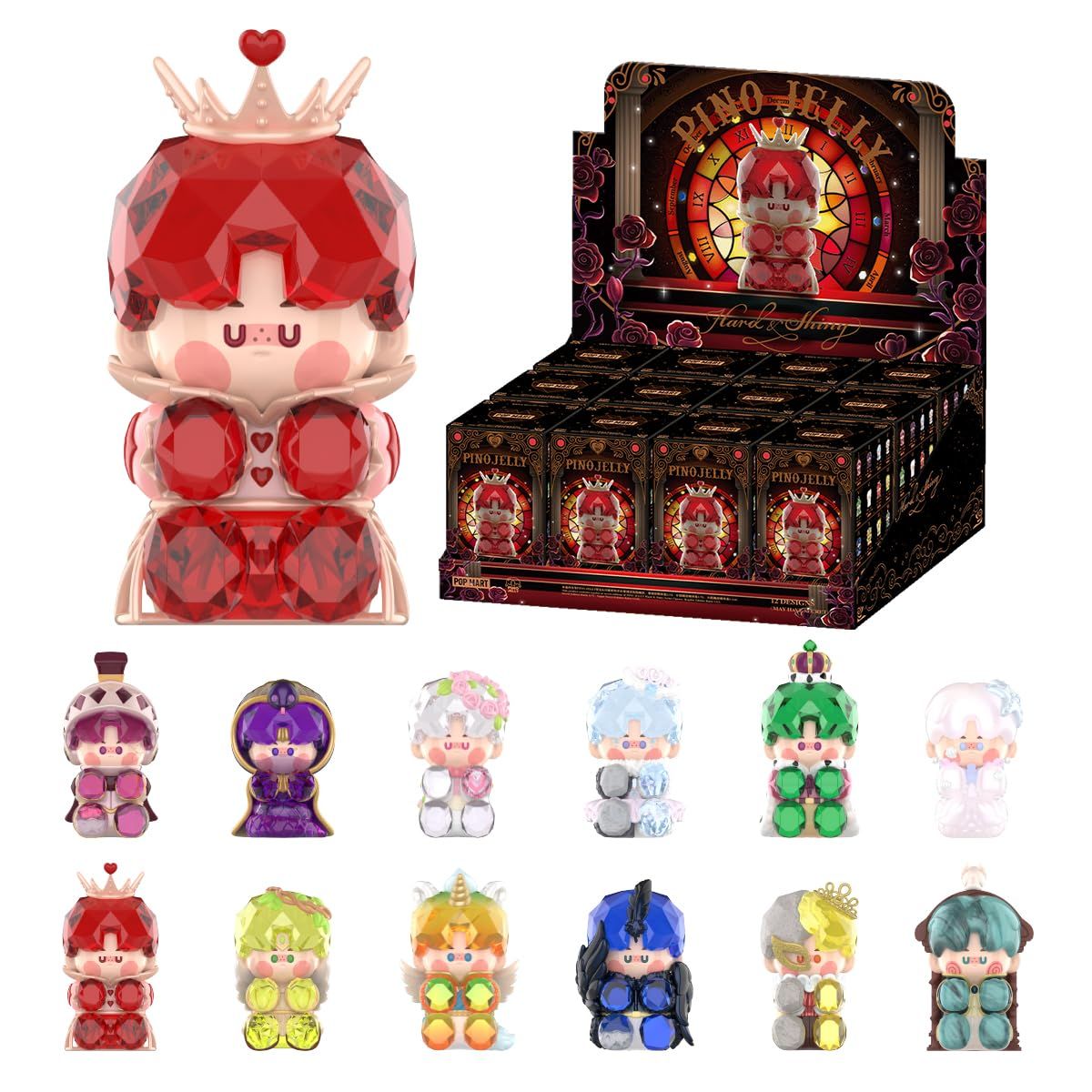 ФИГУРА POP MART PINO JELLY HARD&SHINY Блайндбокс - 2