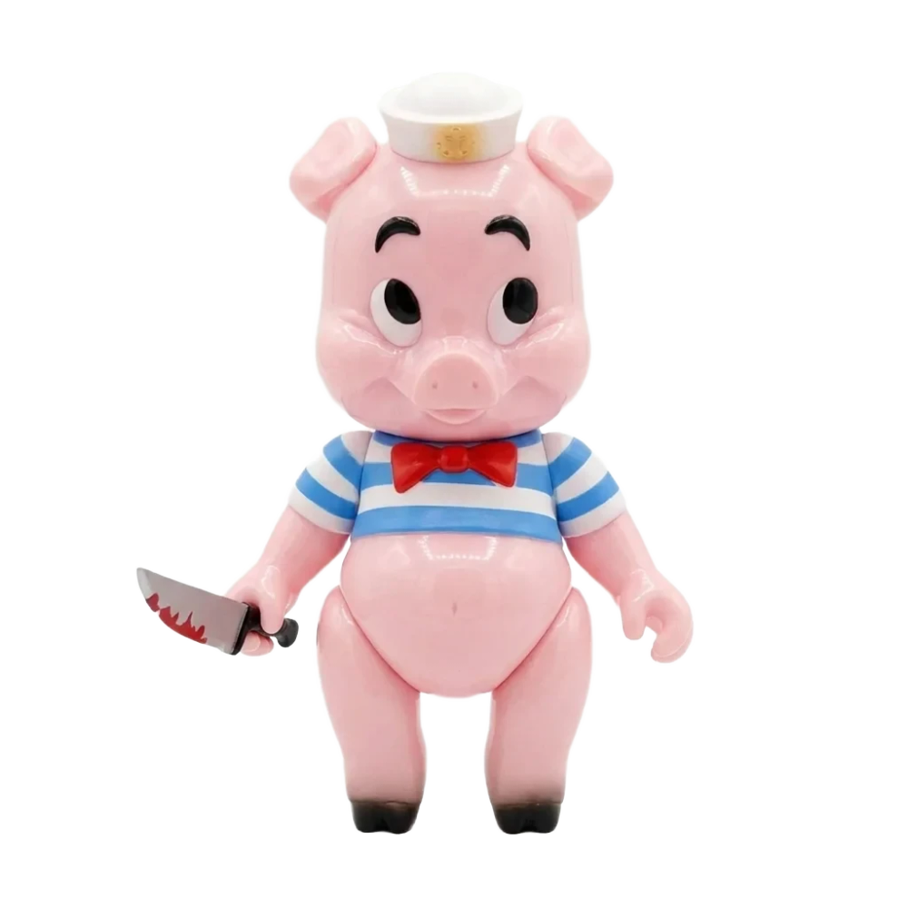 ФИГУРА BLACKBOOK TOYS X FRANK KOZIK PIGGUMS SOFUBI OG COLORWAY 28 СМ