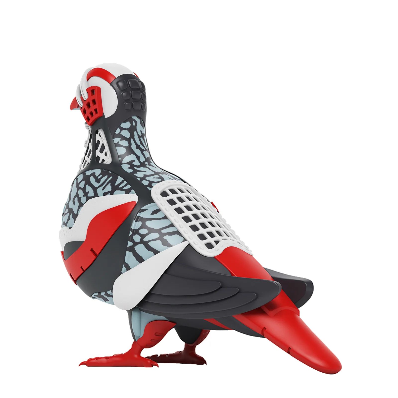 ФИГУРА MIGHTY JAXX JEFF STAPLE PIGEON IN FLIGHT 8 INCH VINYL 20 СМ - 2