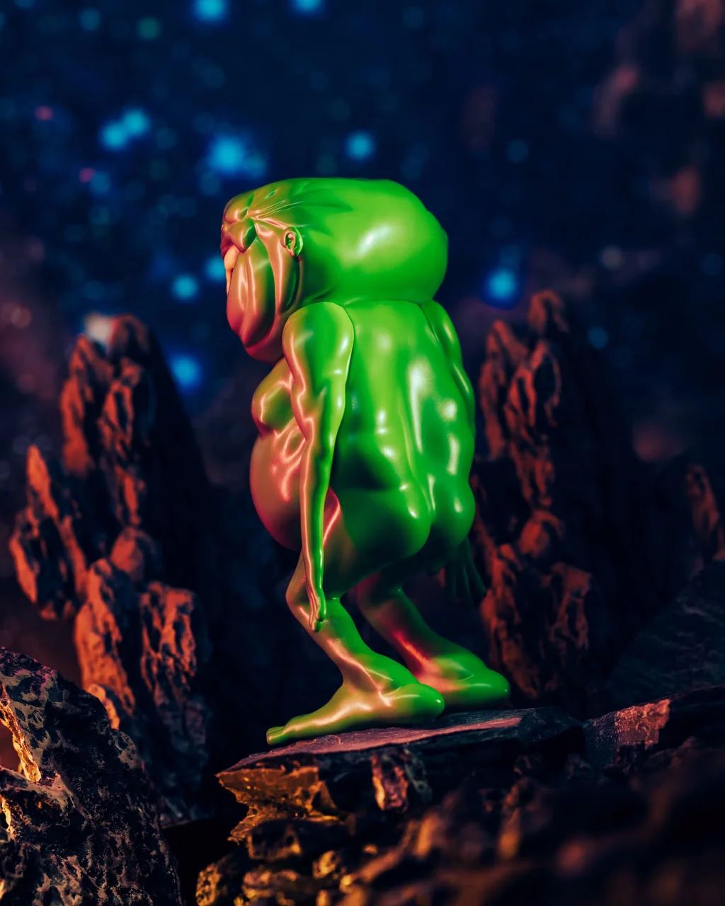 ФИГУРА RON ENGLISH GREY ORION GID 18 СМ - 3