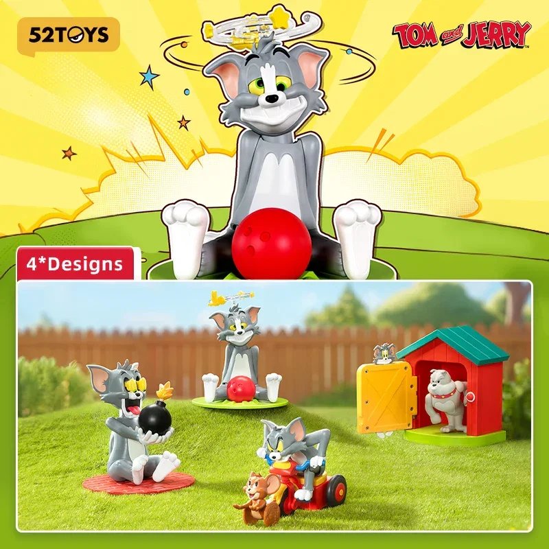 ФИГУРА 52TOYS TOM AND JERRY-POOR TOM SERIES Блайндбокс 11 CM