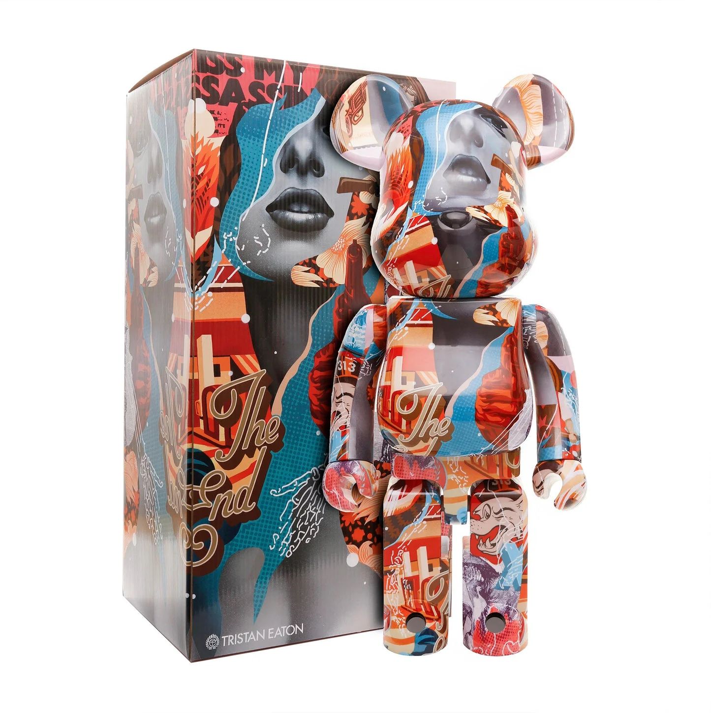 ФИГУРА MEDICOM TOY BEARBRICK TRISTAN EATON 1000％ 70 CM - 3