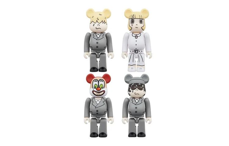 ФИГУРА MEDICOM TOY BEARBRICK X SEKAI NO OWARI X EYE WATER 100% 4 ШТ. 7 CM