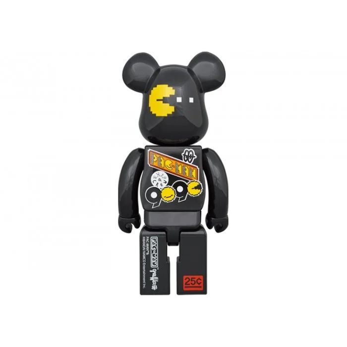ФИГУРА MEDICOM TOY BEARBRICK PAC-MAN X GRAFFLEX X 9090 X S.H.I.P&CREW 1000％ 70 CM - 2