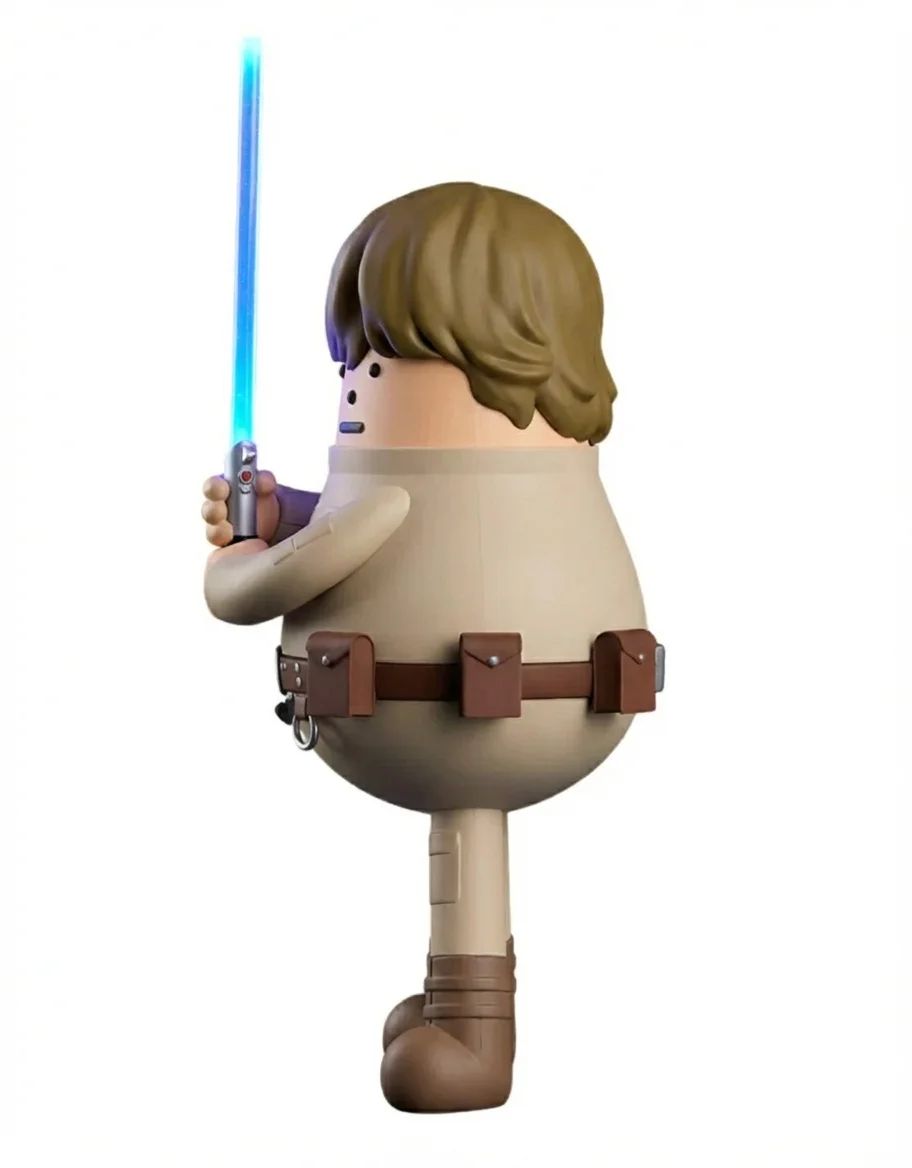 ФИГУРА STICKY MONSTER LAB STAR WARS 03 LUKE SKYWALKER 20 СМ - 2