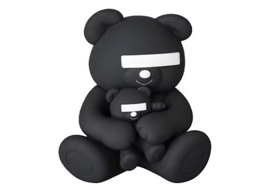 ФИГУРА MEDICOM TOY X UNDERCOVER TOY BEAR FIGURE - BLACK 14 СМ