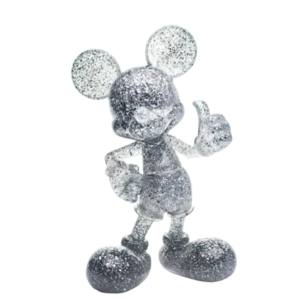 TRIBUTE MICKEY TRANSPARENT WHITE SEQUINS