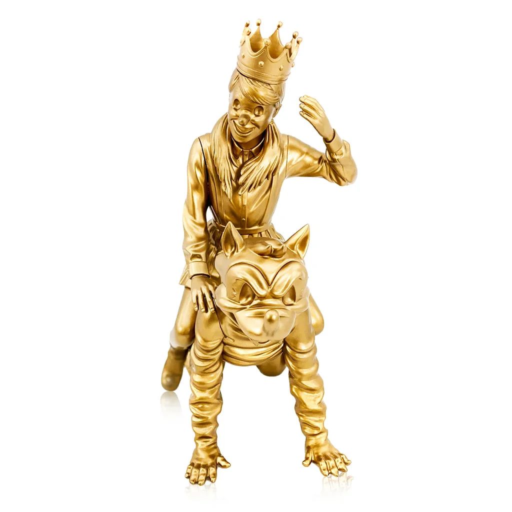 ФИГУРА VICTOR CASTILLO PUPPY VINYL GOLD 26 СМ - 2