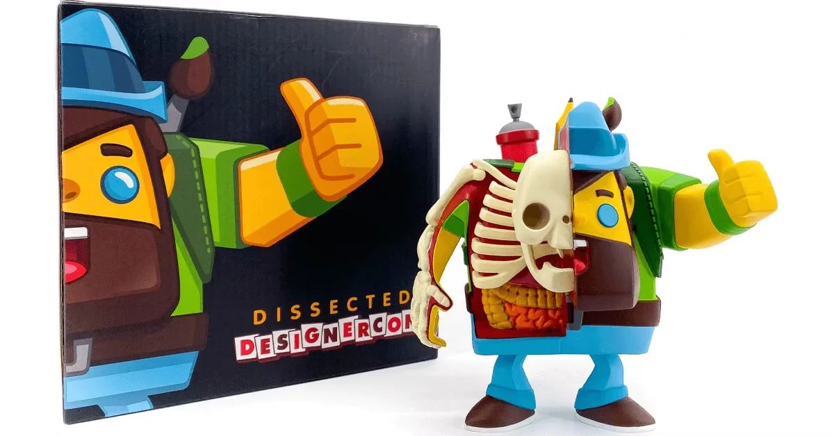 ФИГУРА SCOTT TOLLESON X JASON FREENY X DISSECTED VINCENT DCON (OG) 15 СМ