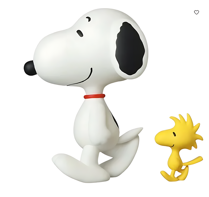 ФИГУРА MEDICOM TOY SNOOPY & WOODSTOCK 1997 VERSION VCD 16 СМ - 2
