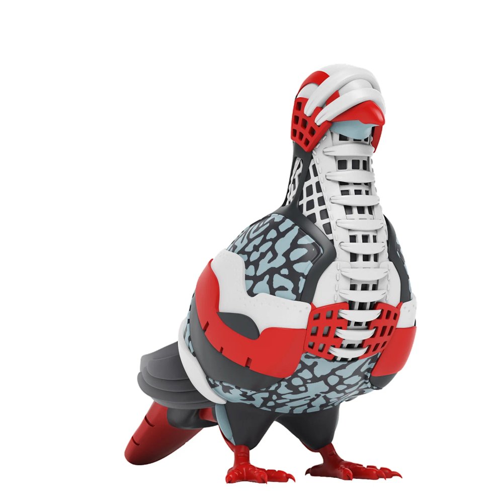 ФИГУРА MIGHTY JAXX JEFF STAPLE PIGEON IN FLIGHT 8 INCH VINYL 20 СМ